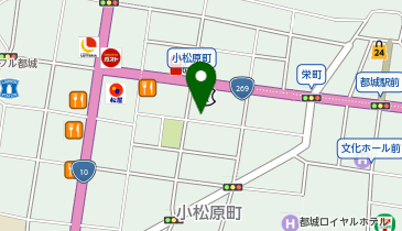 宮崎太陽銀行都城支店の地図画像