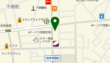 宮崎太陽銀行堀川町支店の地図画像