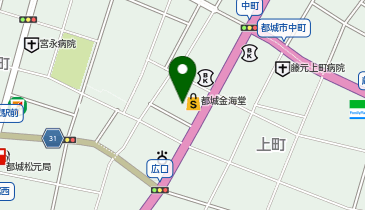 宮崎第一信用金庫都城営業部の地図画像