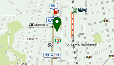 延岡信用金庫駅前支店の地図画像