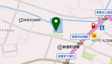 JAみやざき新富支店の地図画像