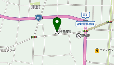 与州会柳田病院の地図画像
