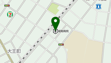 医療法人啓仁会城南病院の地図画像
