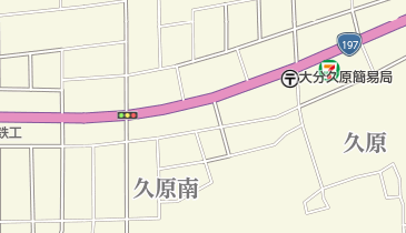 宮崎市立檍北小学校の地図画像