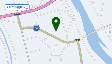 ふじ総合こども園の地図画像