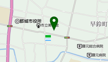 都城看護専門学校の地図画像