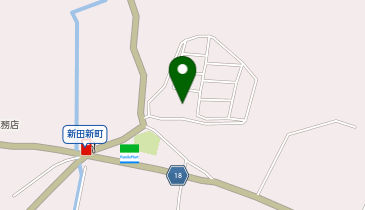 一真下新田保育園の地図画像