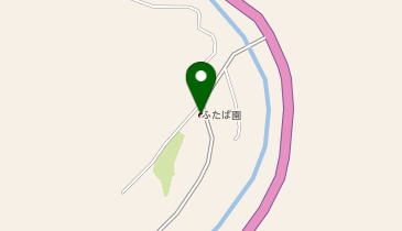 西米良村立ふたば園の地図画像