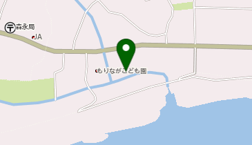 保育所型認定こども園もりながこども園の地図画像