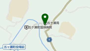 Aコープ五ヶ瀬店の地図画像