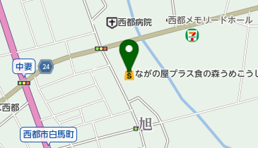 ウメコウジ西都店の地図画像