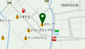 Aコープさいと店の地図画像