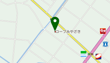 コープみやざき都北店の地図画像
