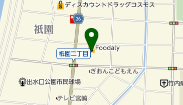 Foodaly霧島店の地図画像