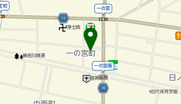 Maruichi一の宮店の地図画像