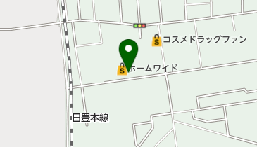 ホームワイド出北店の地図画像
