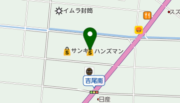 ハンズマン吉尾店の地図画像