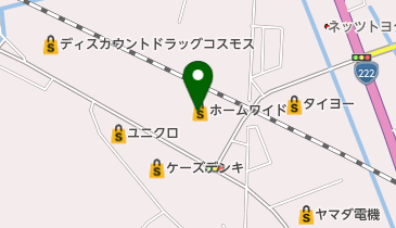 ホームワイド日南店の地図画像