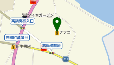 ホームプラザナフコ高鍋店の地図画像