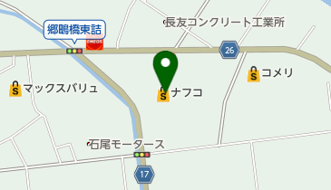 ホームプラザナフコ綾店の地図画像