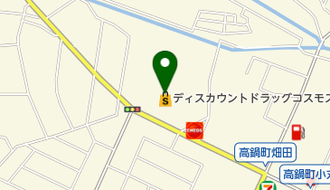 ディスカウントドラッグコスモス高鍋平原店の地図画像