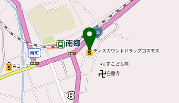 ディスカウントドラッグコスモス南郷店の地図画像