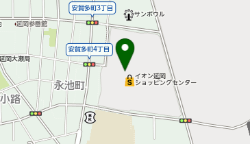 ハニーズ延岡店の地図画像