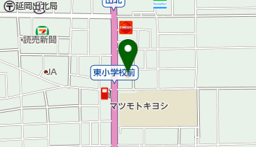 洋服の青山延岡店の地図画像