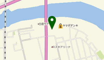 ポイント日向店の地図画像