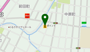 ポイント都城店の地図画像