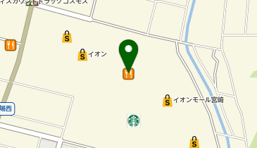 CNS宮崎店の地図画像
