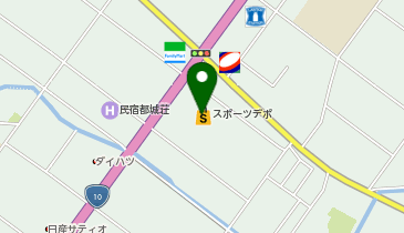 アルペンアウトドアーズエッセンシャルストア都城店の地図画像