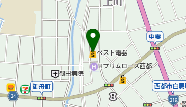 ベスト電器BFSウェーブイイダ西都店の地図画像