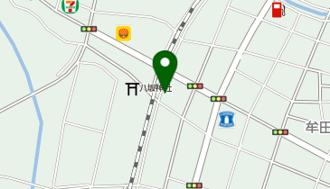 ながの家具都城店の地図画像