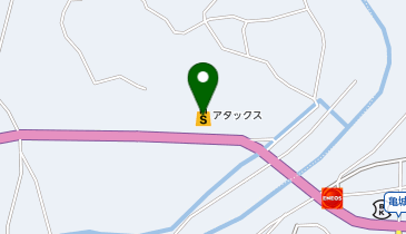 アタックス飯野店の地図画像