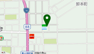 auショップ出北の地図画像