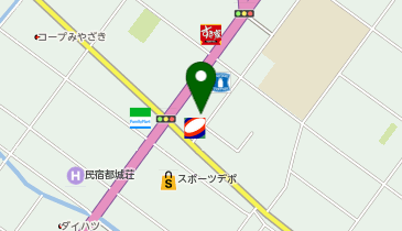 auショップ都北の地図画像