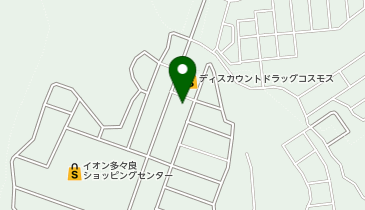 auショップ延岡多々良の地図画像