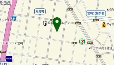 宮崎トヨタ自動車高千穂通店の地図画像
