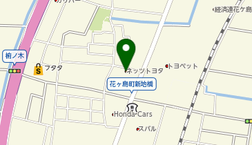 宮崎トヨタ自動車ネッツヒムカ花ヶ島店の地図画像