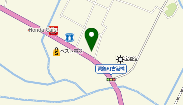 スズキ自販宮崎高鍋店の地図画像