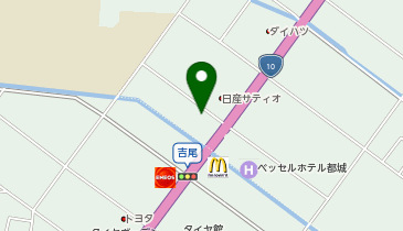 宮崎日産都城カーセンターの地図画像