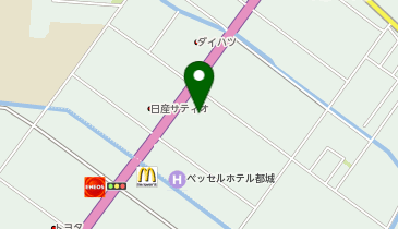 南九州スバル都城店の地図画像