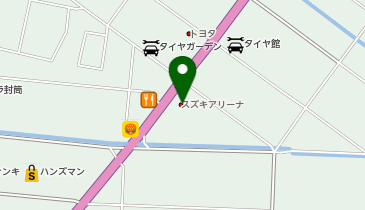 スズキ自販宮崎スズキアリーナ都城中央の地図画像