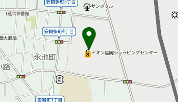 ペッパーランチイオン延岡店の地図画像