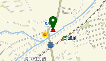 モスバーガー宮崎清武店の地図画像