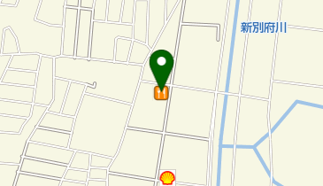 とんかつ濱かつ宮崎東大宮店の地図画像