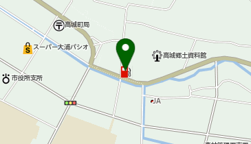 JA-SS高城SSの地図画像