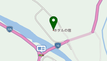 ホタルの宿の地図画像