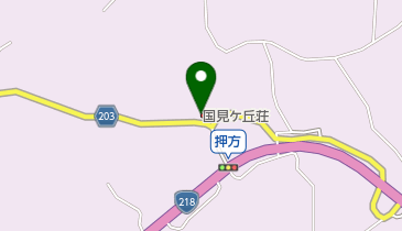 国見ケ丘荘の地図画像